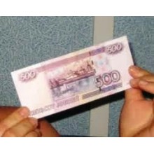 В Омске снова находят поддельные купюры номиналом 500 рублей